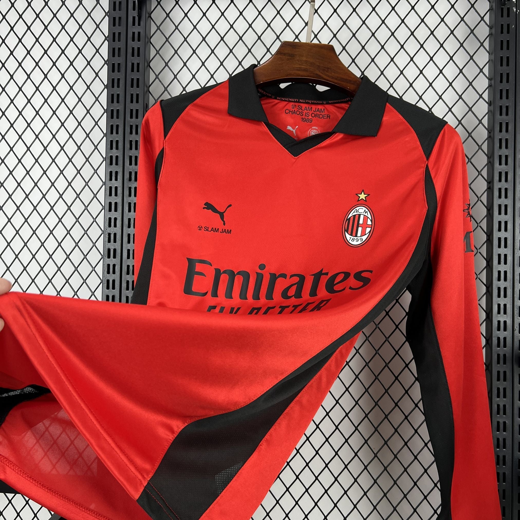 AC Milan maillot foot 2026 2027 Manches Longues Fourth